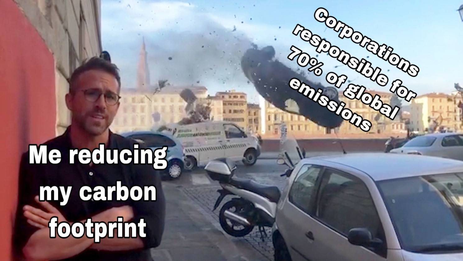 Meme from 2nd plcae winner of Climate Meme Contest 2025